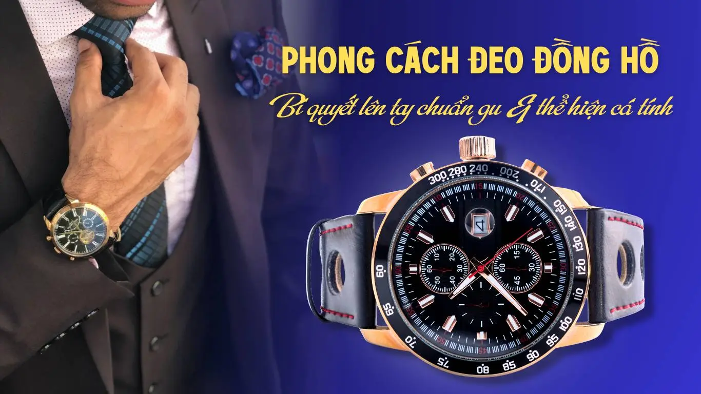 Phong Cách Đeo Đồng Hồ: Bí Quyết Lên Tay Chuẩn Gu & Thể Hiện Cá Tính (2025)