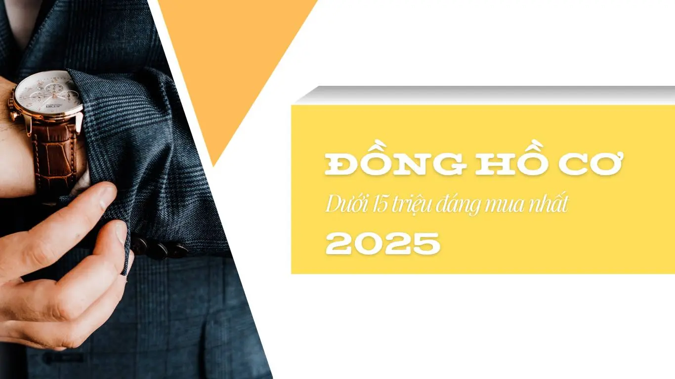 Top 5 mẫu đồng hồ cơ dưới 5 triệu đáng mua nhất 2025