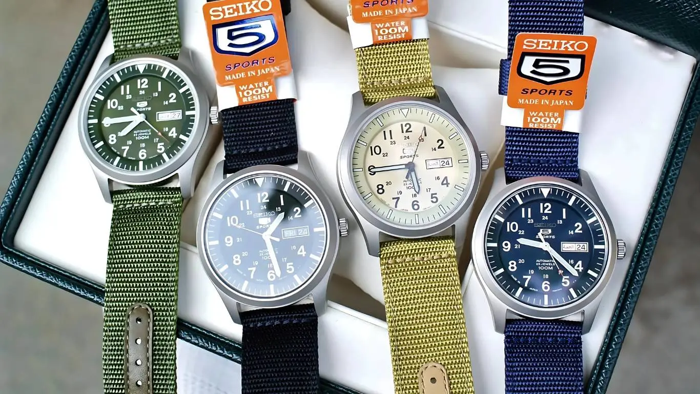 Top 5 Mẫu Seiko 5 Quân Đội Đáng Sở Hữu: SNK805, SNK807, SNK809...