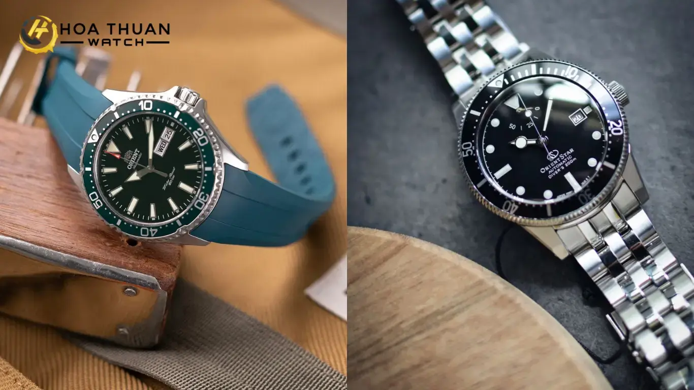 So sánh Orient Kamasu vs Orient Star Diver 1964